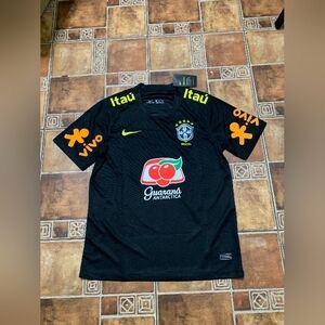 Nike Black Brazil 2025/26 Jersey Size M